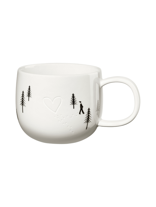 Henkelbecher, heart in the snow/ASA Selection