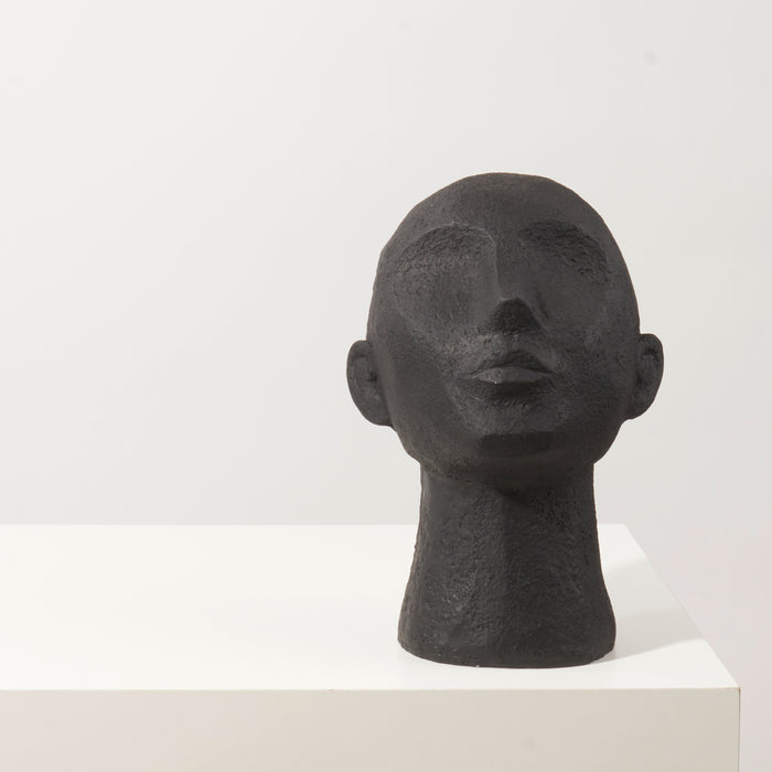 Statue Face Art /schwarz
