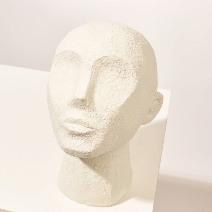 Statue Face Art / ivory