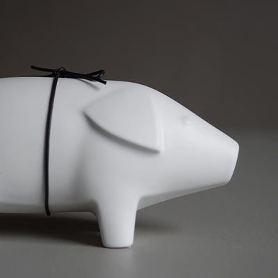 Keramik Schwein / Swedish Pig
